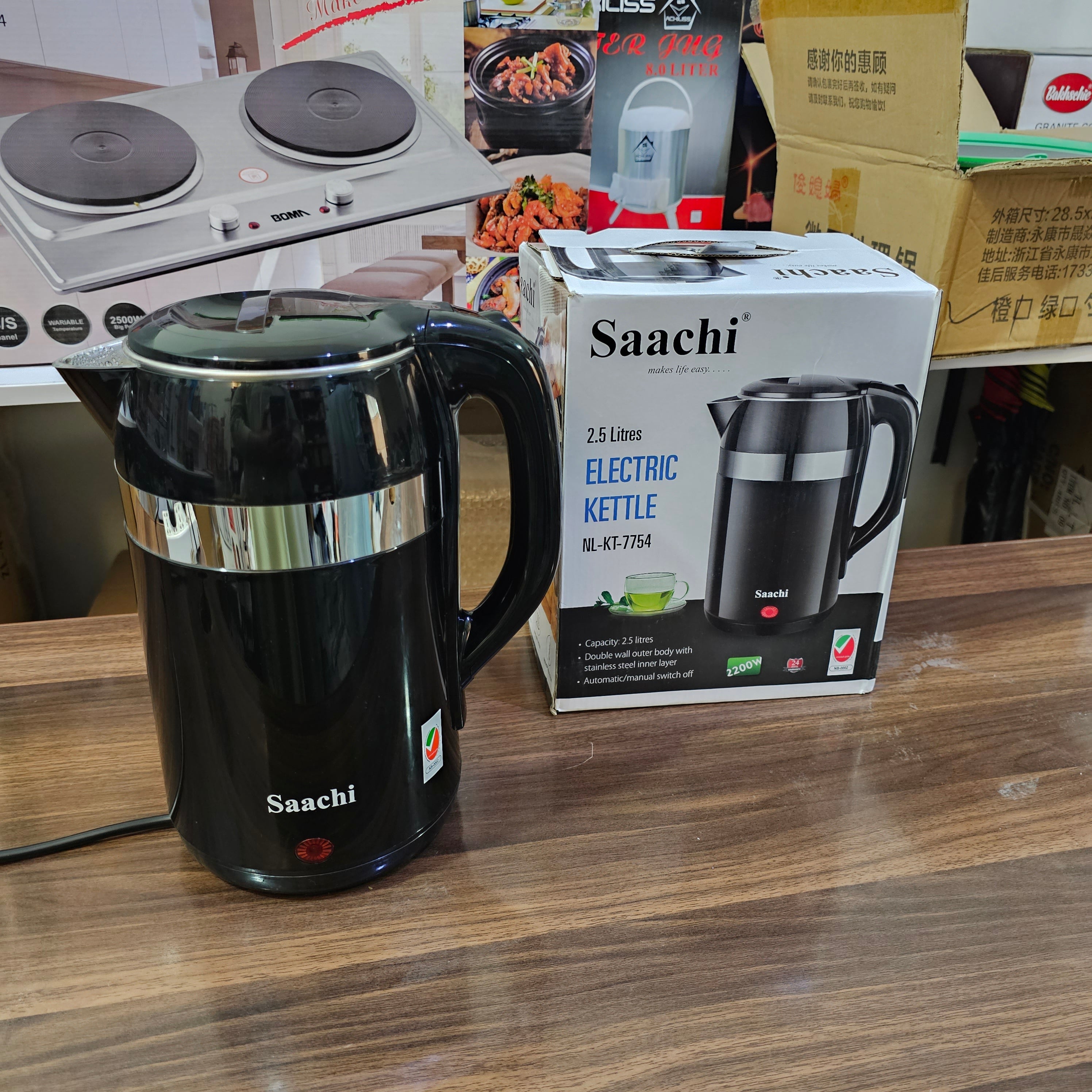 Dubai Lot Imported Saachi 2.5L Electric Kettle