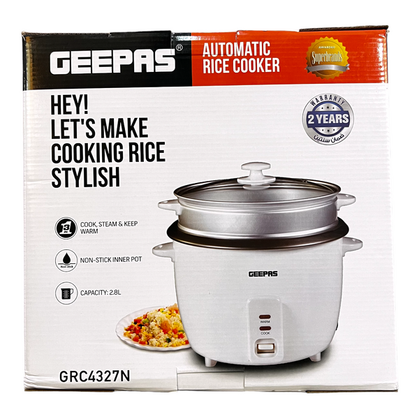 Geepas Automatic 2.8L Rice Maker GRC4327N