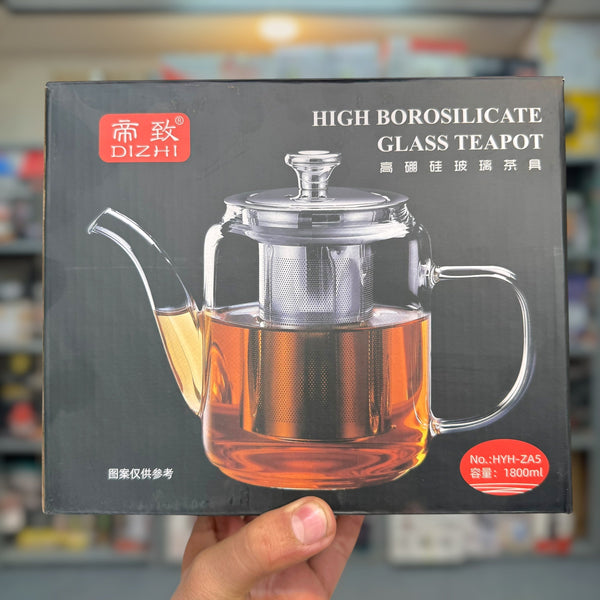 Dizhi 1800ml Glass Teapot