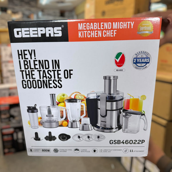 Geepas Megablend Mighty Kitchen Chef Food Factory