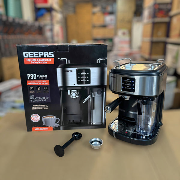 Geepas Espresso & Cappuchino Coffee Machine