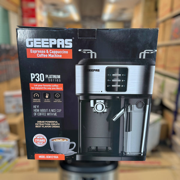 Geepas Espresso & Cappuchino Coffee Machine