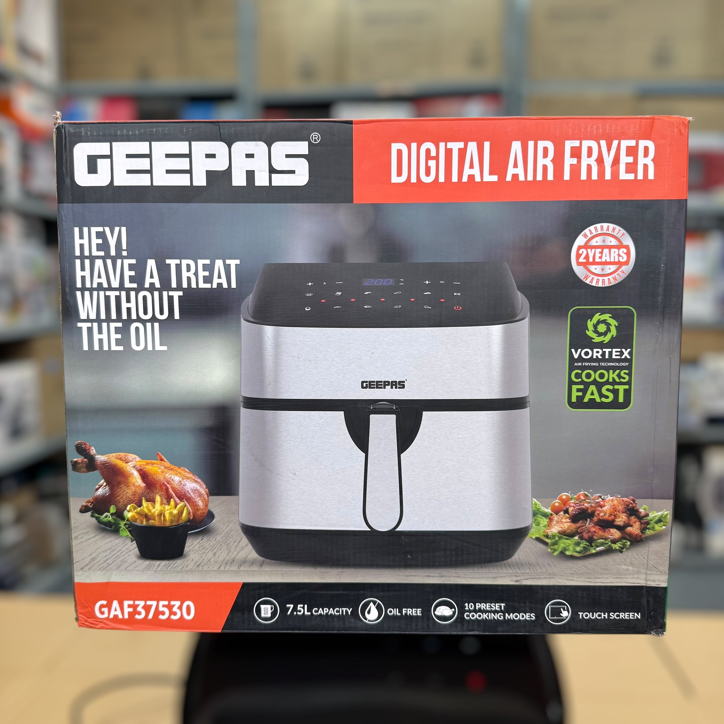 Geepas Digital 7.5L Air Fryer