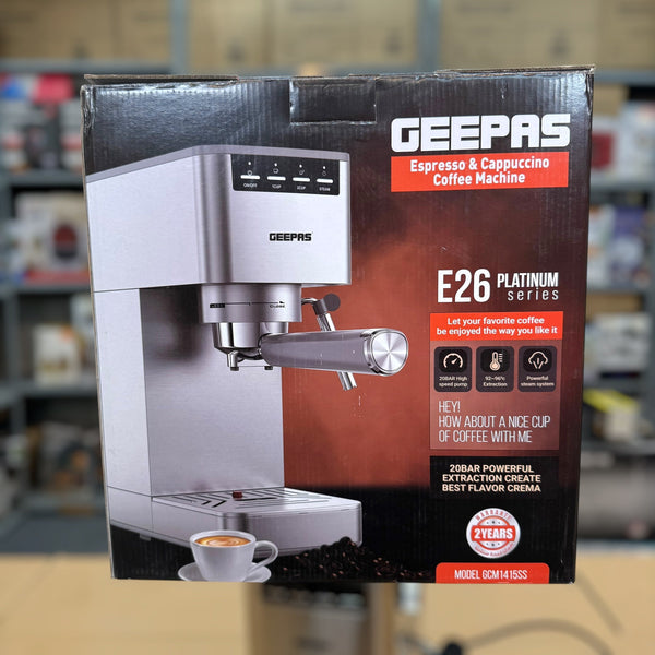 Geepas Espresso & Cappuccino Coffee Maker