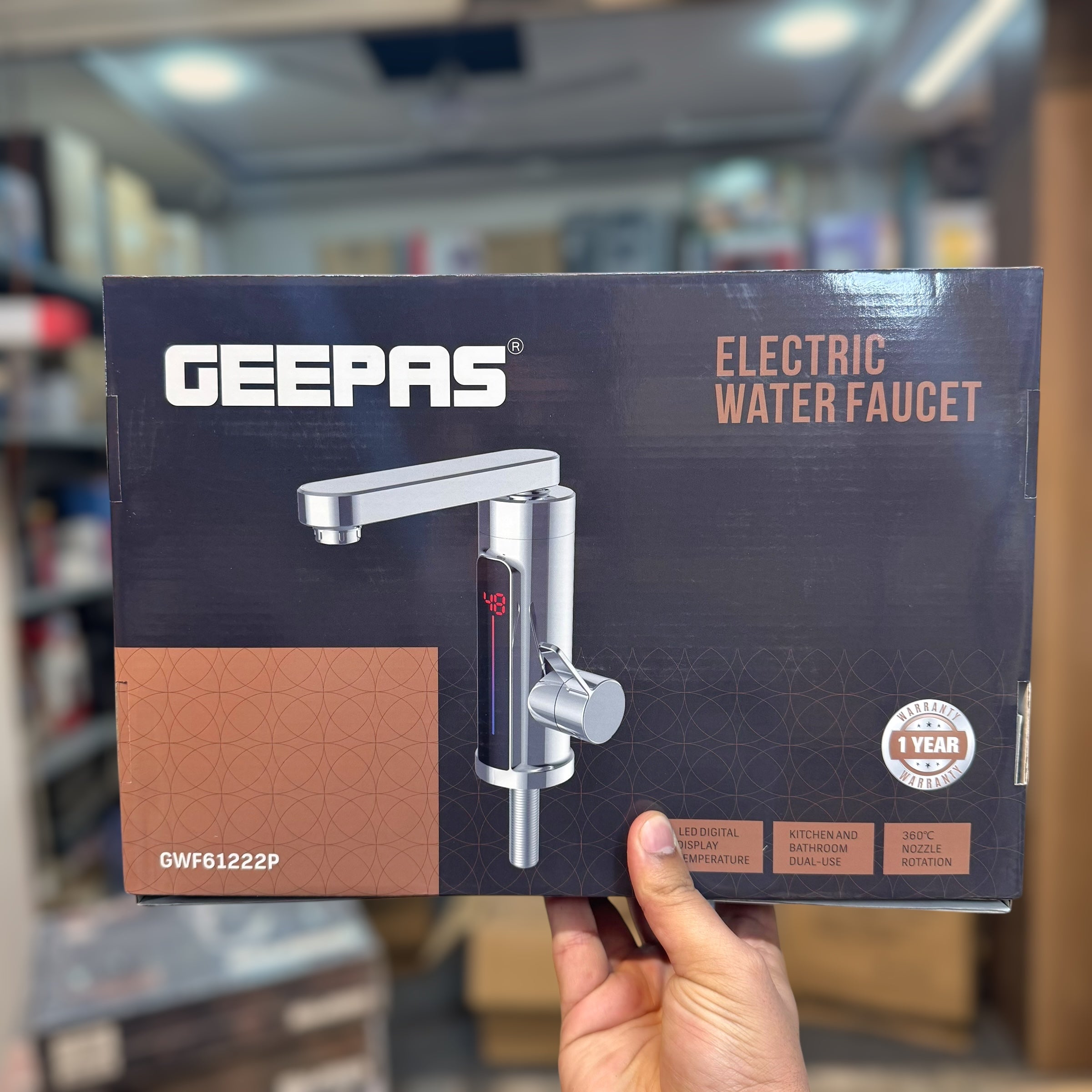 Geepas Electric Water Heating Faucet