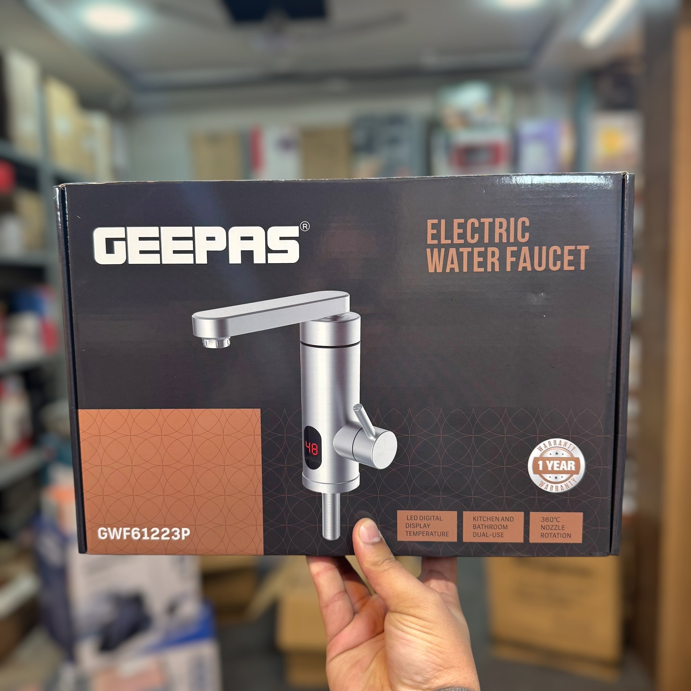 Geepas Electric Water Heating Faucet