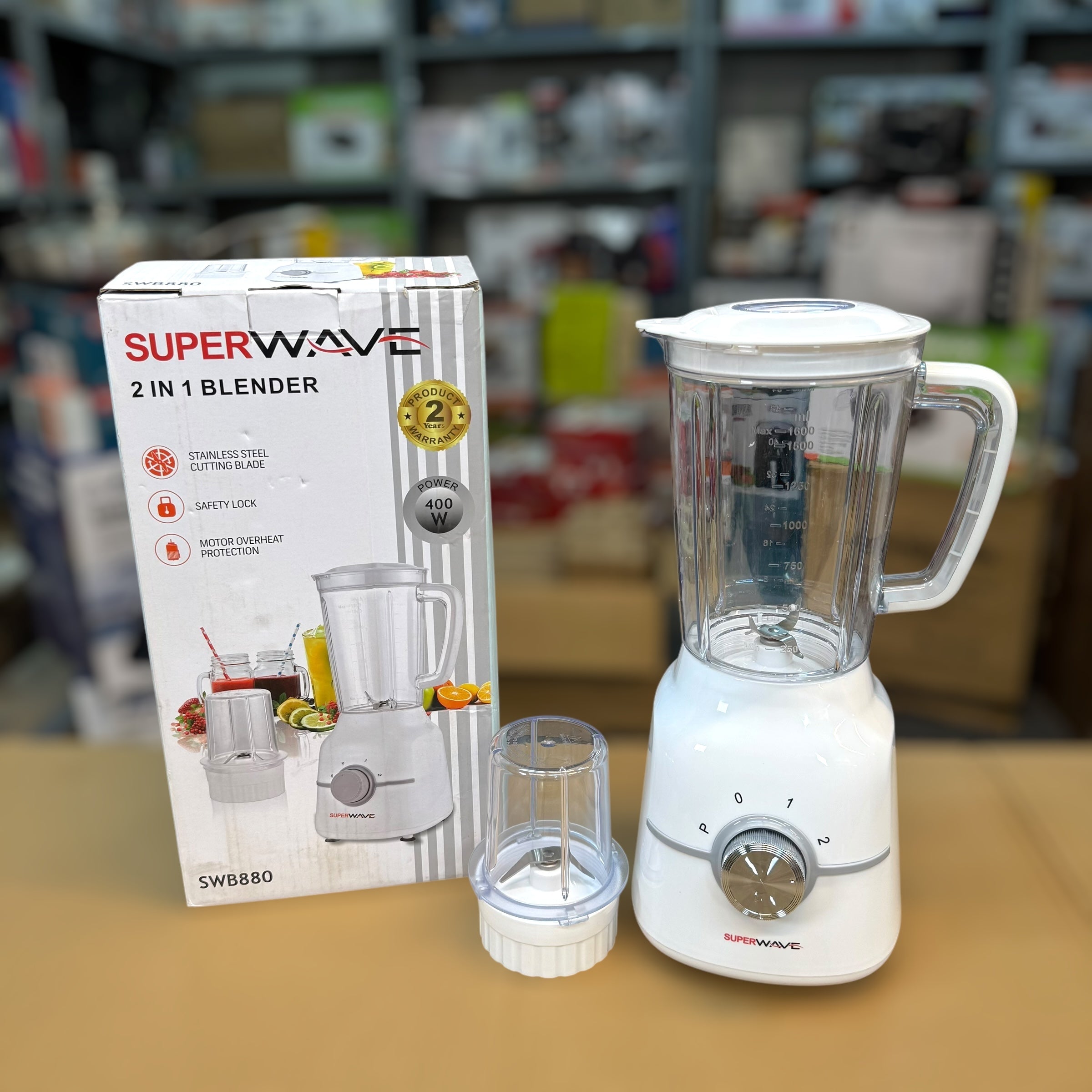 SuperWave 2-in-1 Blender