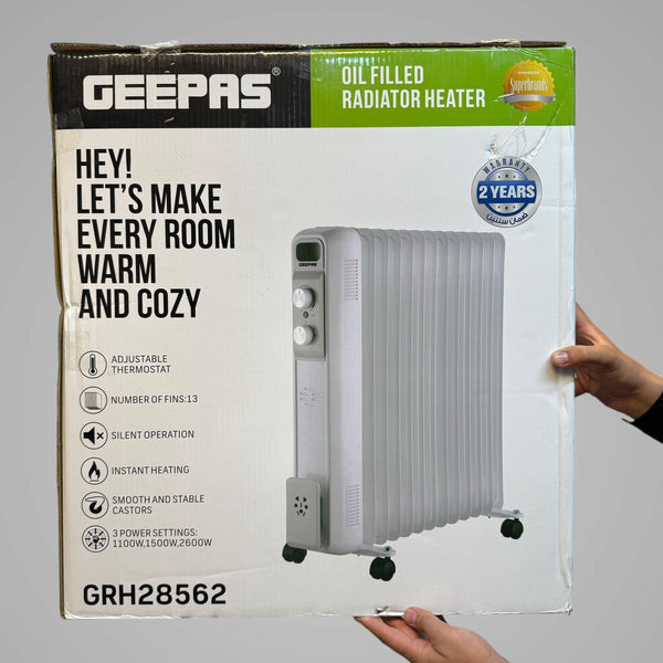 Geepas Oil Filled Radiator Heater