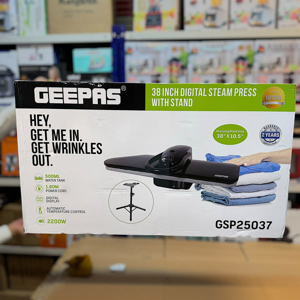 Geepas Digital Steam Press with Stand