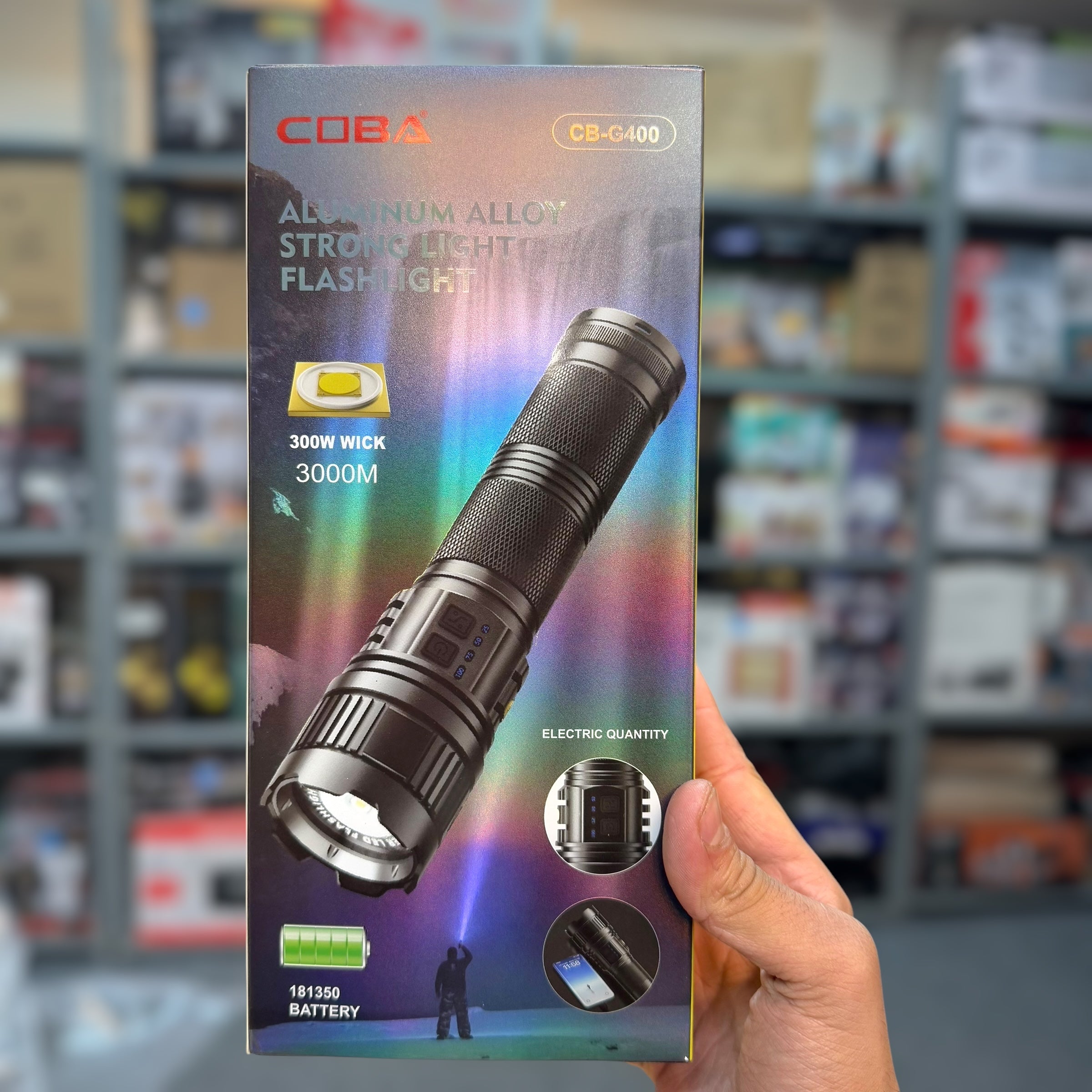 COBA 3KM Strong Flashlight - Lot Imported