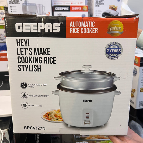 Geepas Automatic 2.8L Rice Maker GRC4327N